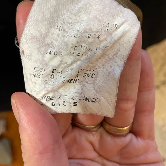 London Fog Dark Blue Wool Trench Coat - Picture 10 of 10